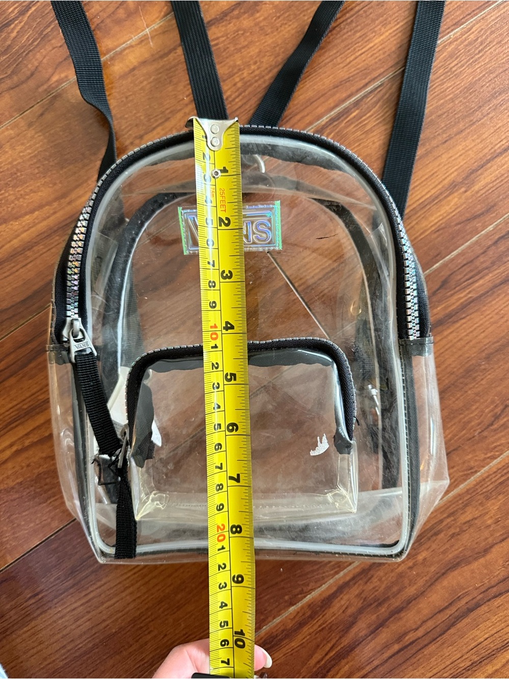 Vans Clear Mini Backpack/Purse - Picture 3 of 9